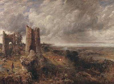 Hadleigh Castle, The Mouth of the Thames--Morning after a Stormy Night by John Constable